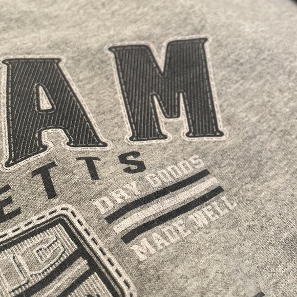 Hingham MA Gildan Cotton Grey T-Shirt - Picture 6 of 6